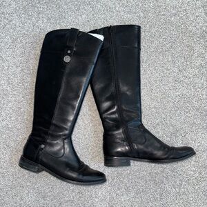AK Anne Klein Wonen’s Black Riding Boots - Sz 6